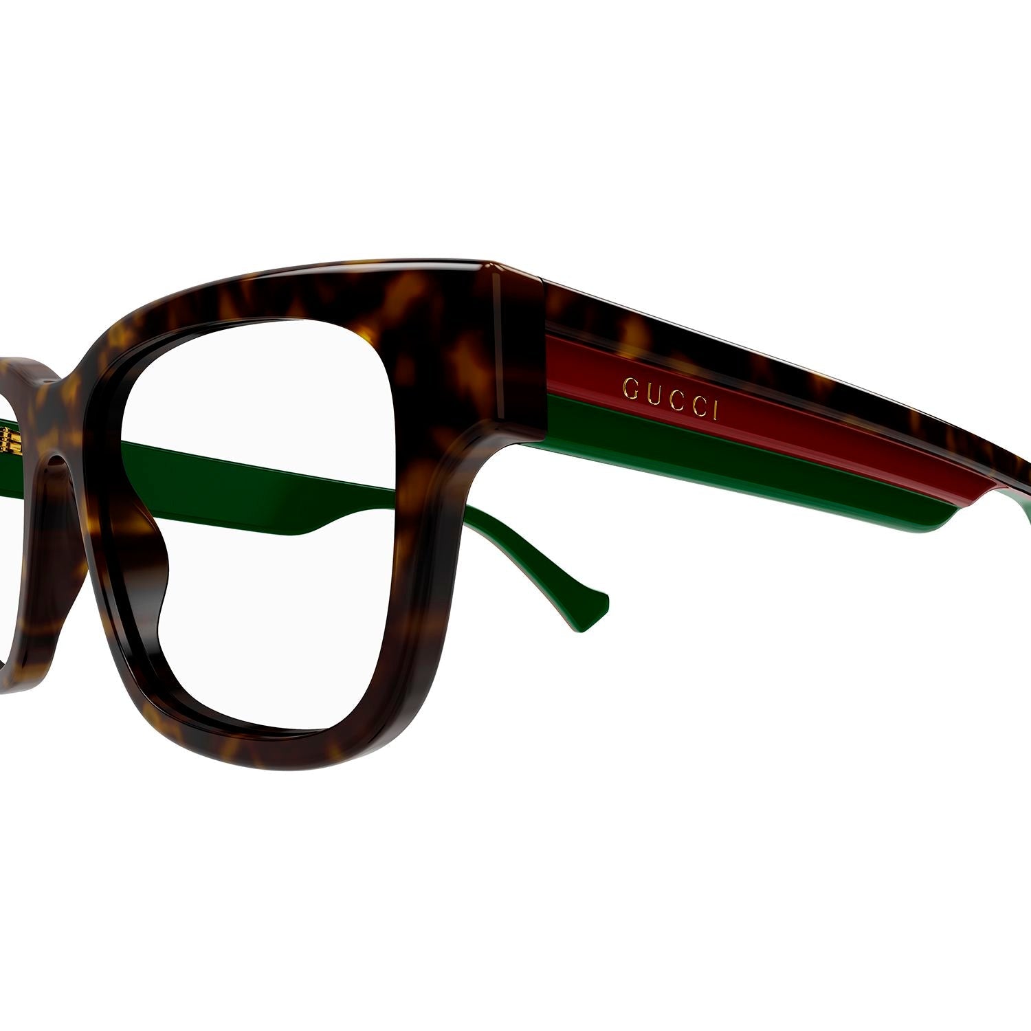GG1303O Havana recycled acetate Optical Frames - Shiny Dark Havana