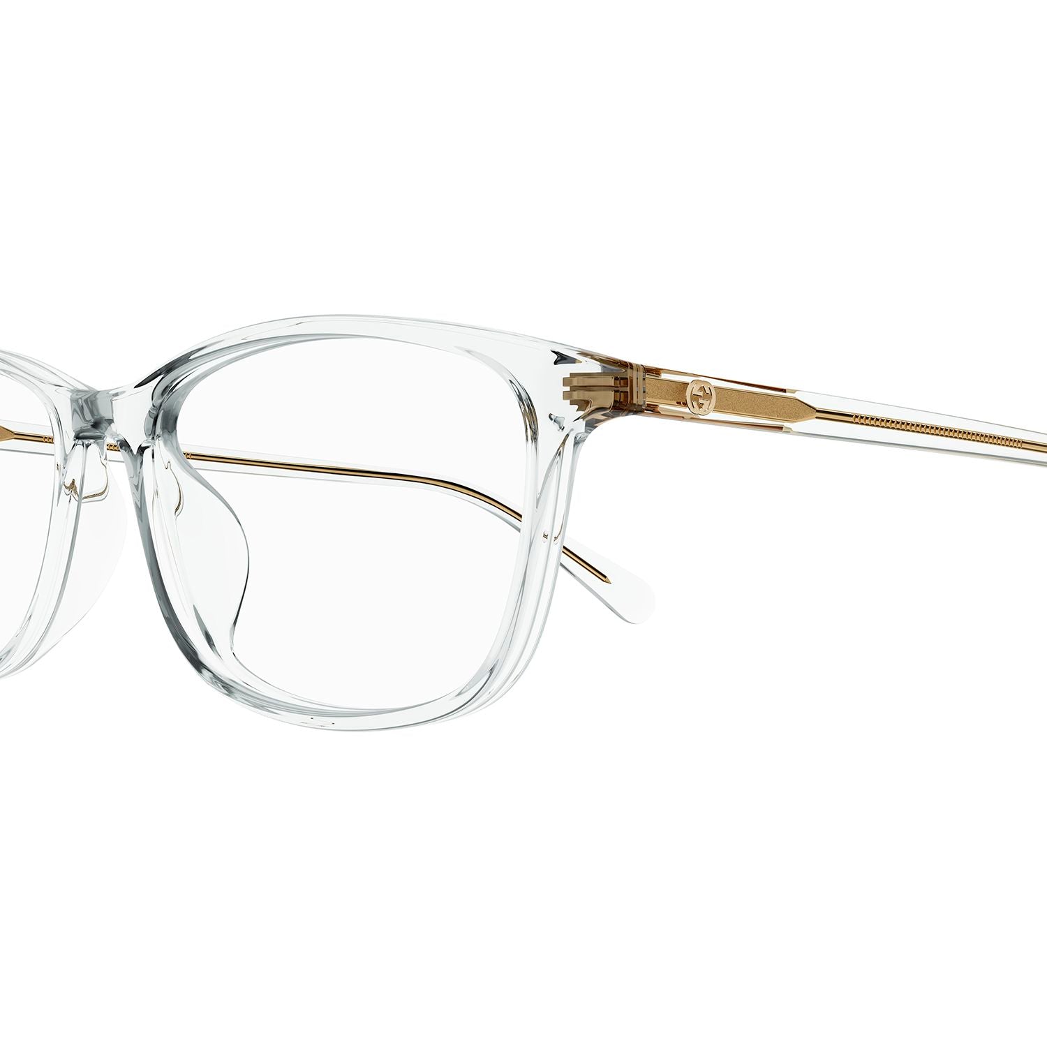 GG1354OA Crystal recycled acetate Optical Frames - Shiny Crystal