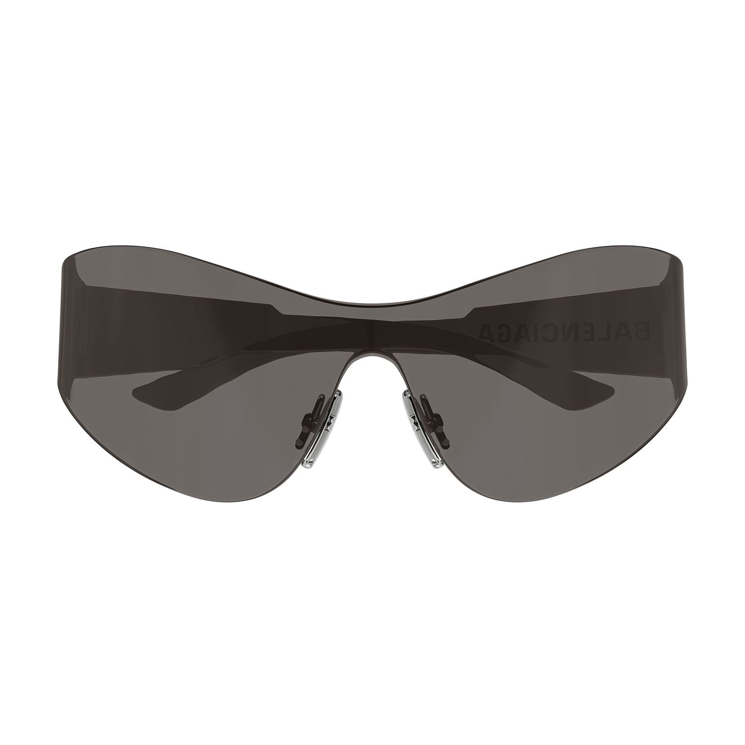BB0257S Grey nylon Sunglasses - Solid Grey Mask