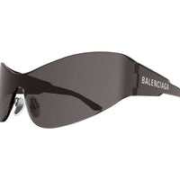 BB0257S Grey nylon Sunglasses - Solid Grey Mask