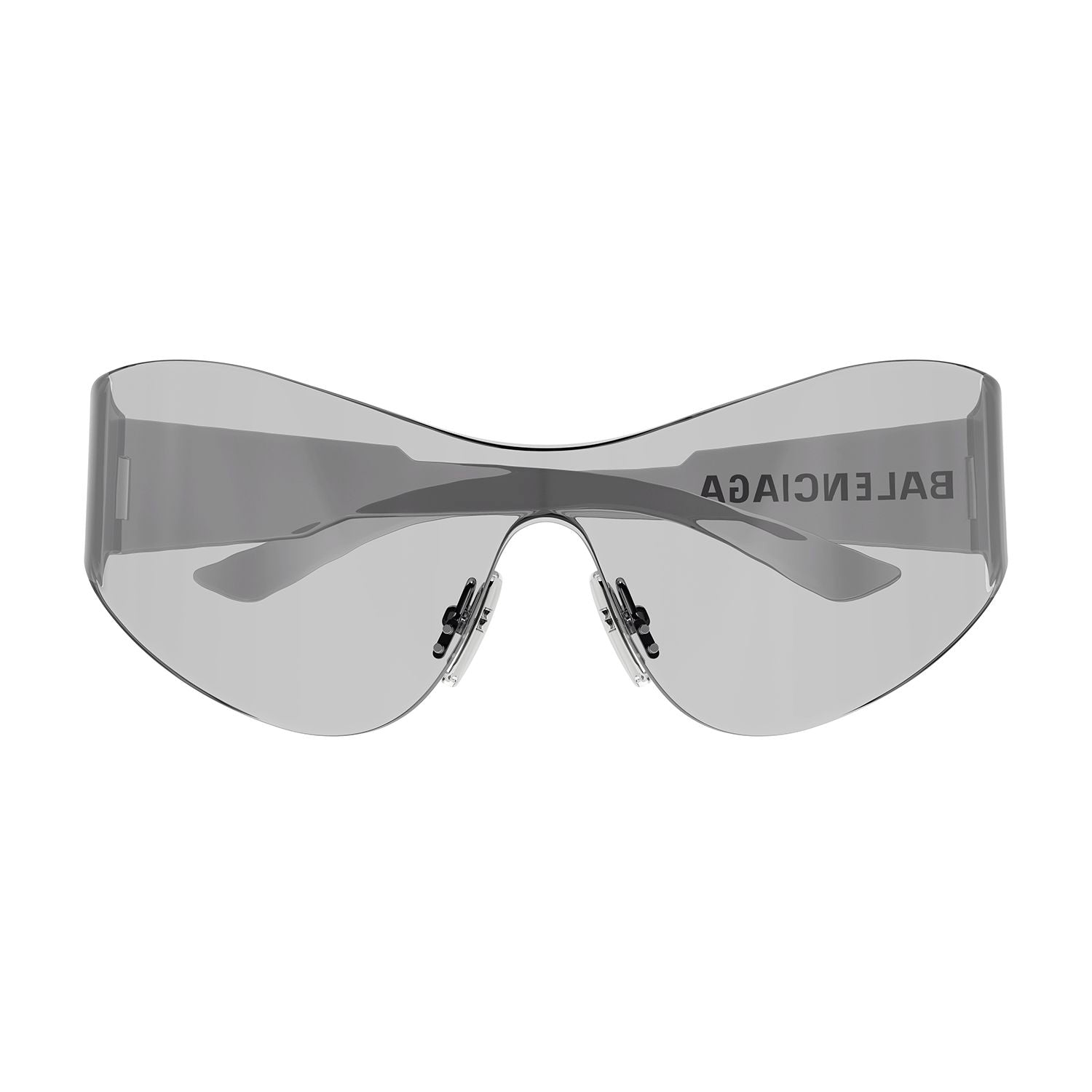 BB0257S Grey nylon Sunglasses - Solid Light Grey Mask