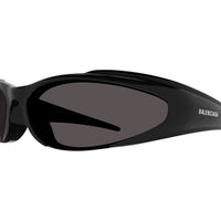 BB0253S Black bio injection Sunglasses - Shiny Black