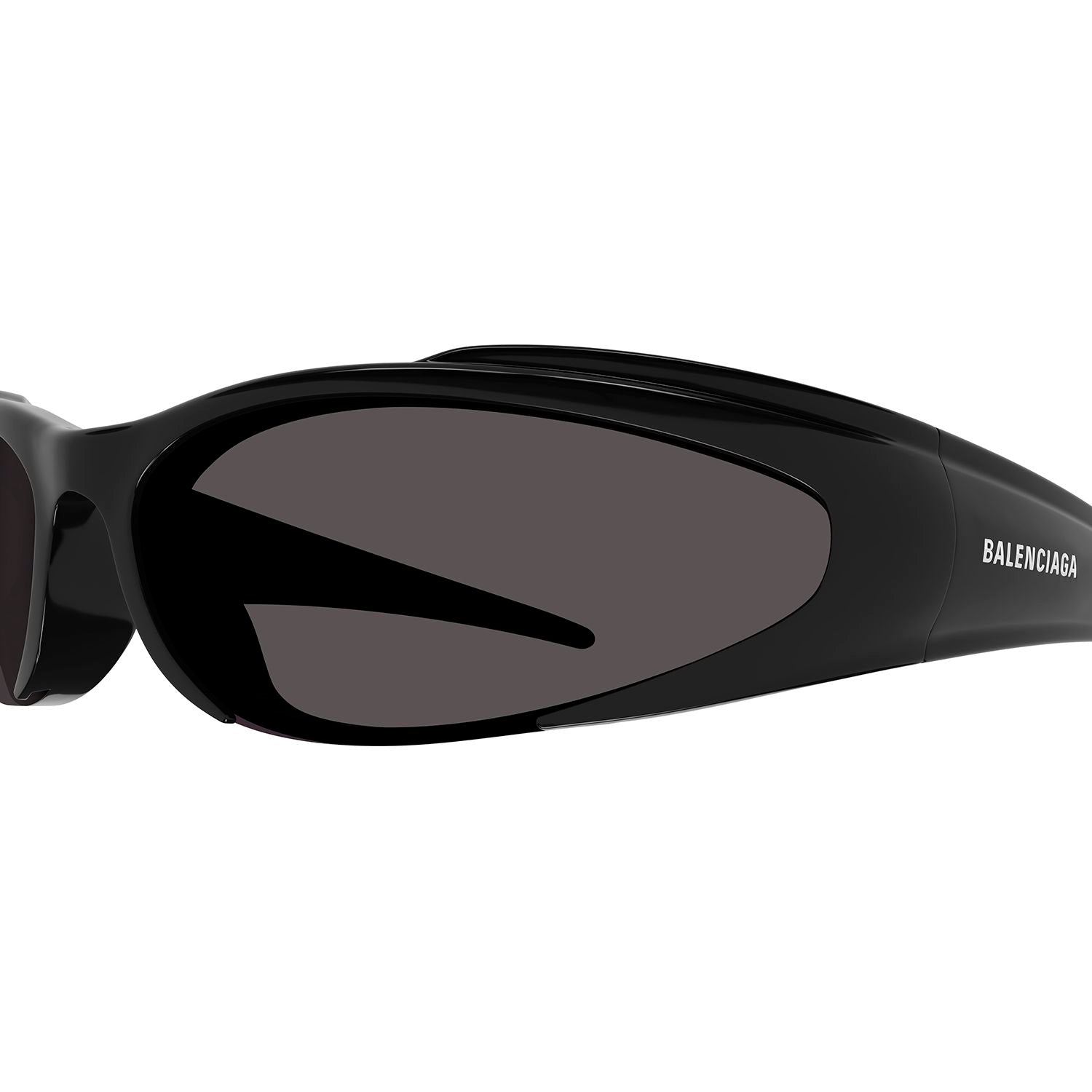 BB0253S Black bio injection Sunglasses - Shiny Black