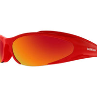 BB0253S Red bio injection Sunglasses - Shiny Solid Red