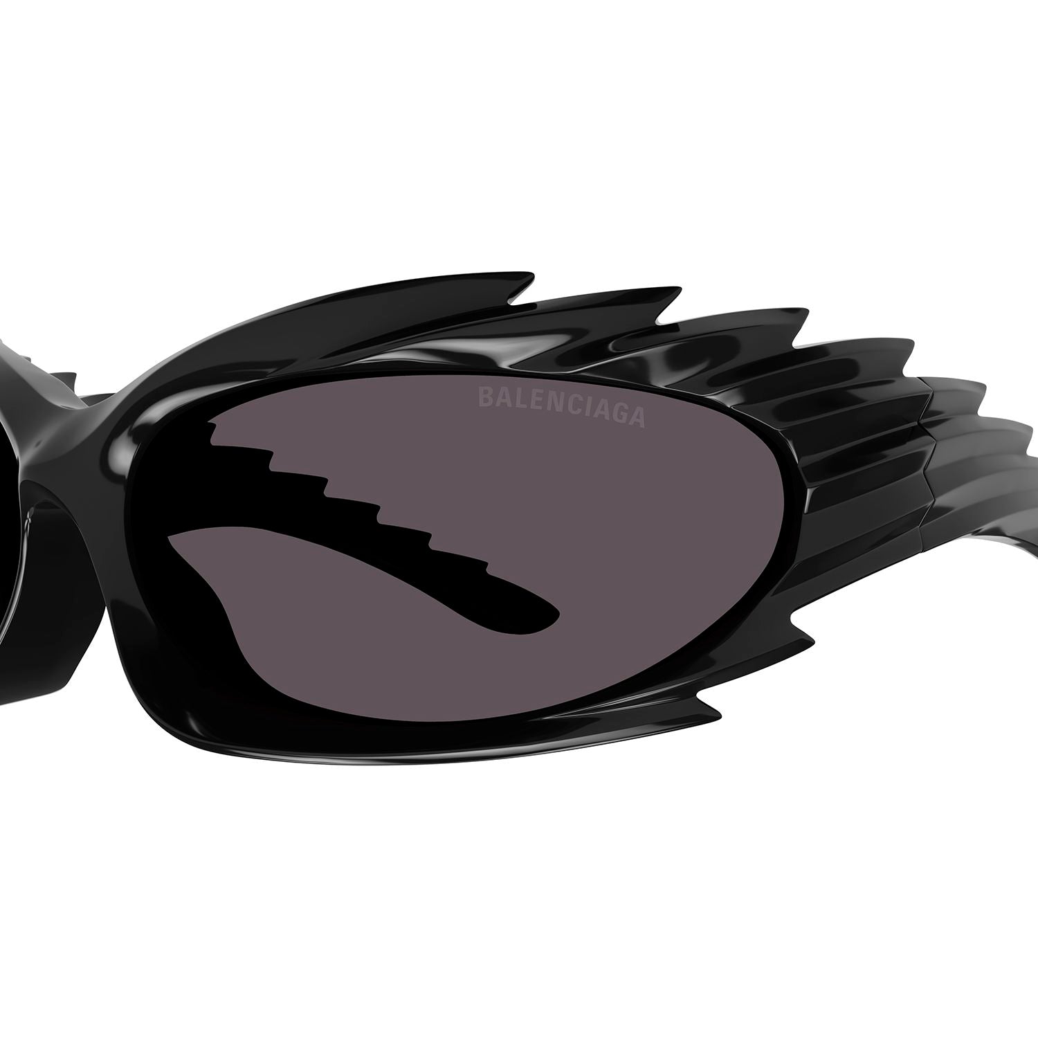 BB0255S Black bio injection Sunglasses - Shiny Black