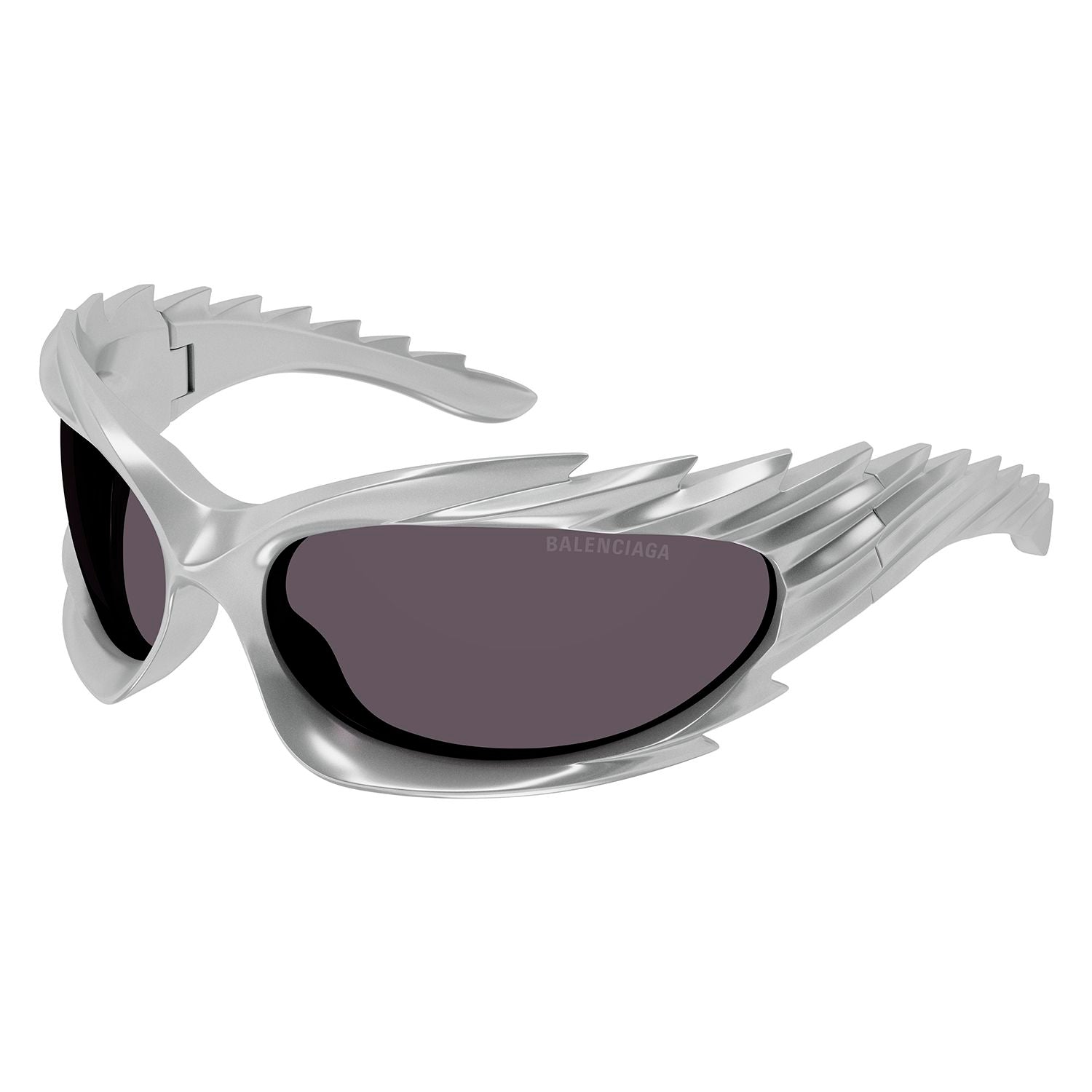 BB0255S Silver bio injection Sunglasses - Shiny Metallic Silver