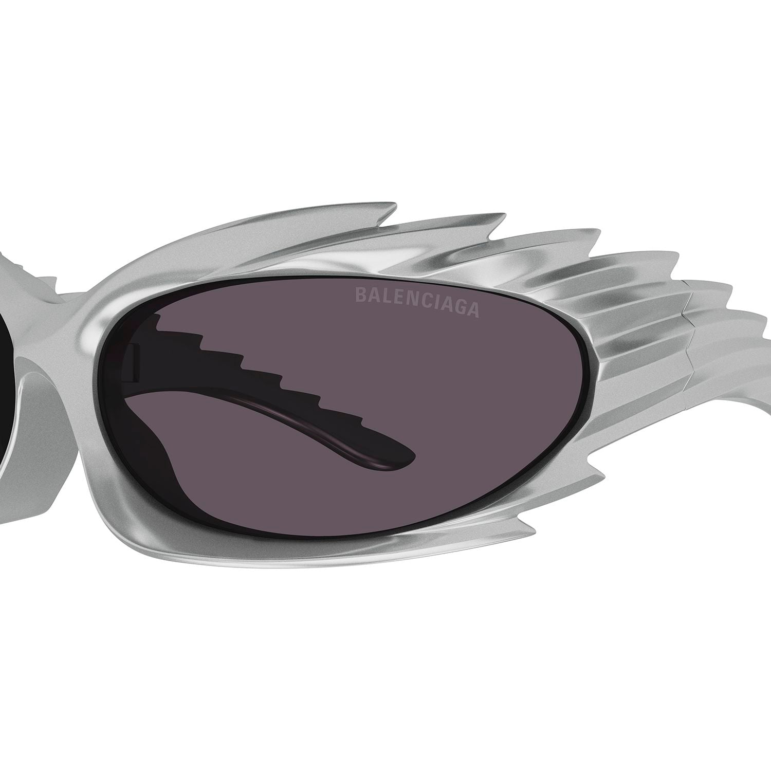 BB0255S Silver bio injection Sunglasses - Shiny Metallic Silver