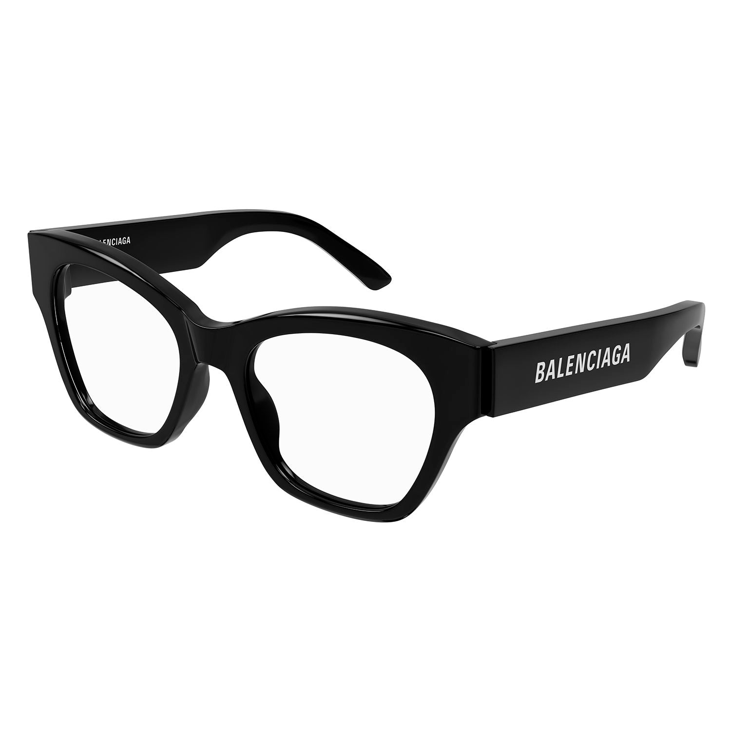 BB0263O Black recycled acetate Optical Frames - Shiny Solid Black