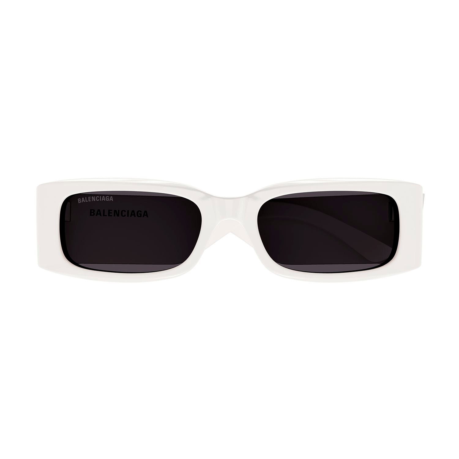 BB0260S White recycled acetate Sunglasses - Shiny Solid Ivory