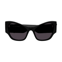 BB0259S Black recycled acetate Sunglasses - Shiny Solid Black