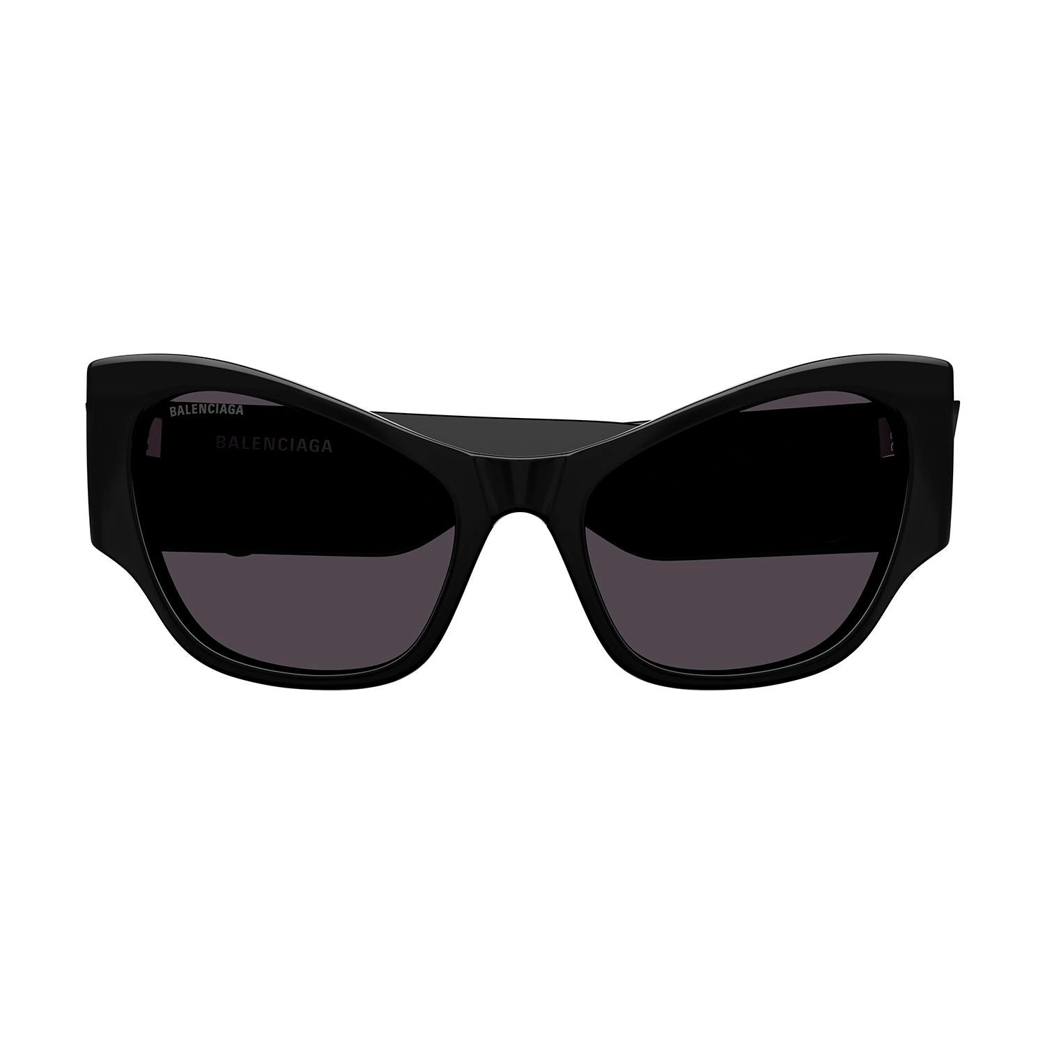 BB0259S Black recycled acetate Sunglasses - Shiny Solid Black