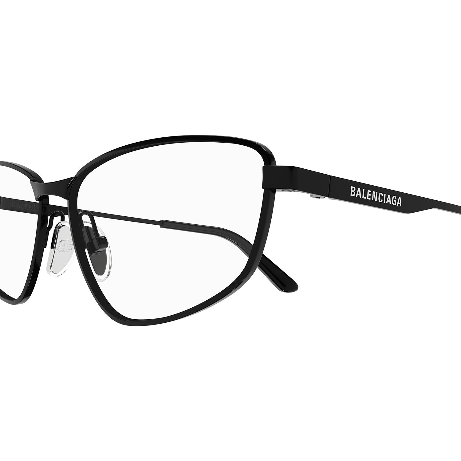 BB0281O Black metal Optical Frames - Shiny Black