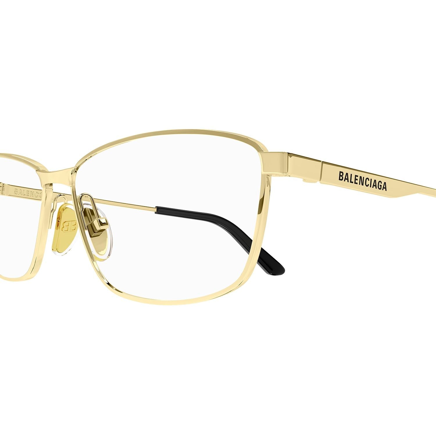 BB0283O Gold metal Optical Frames - Shiny Light Gold