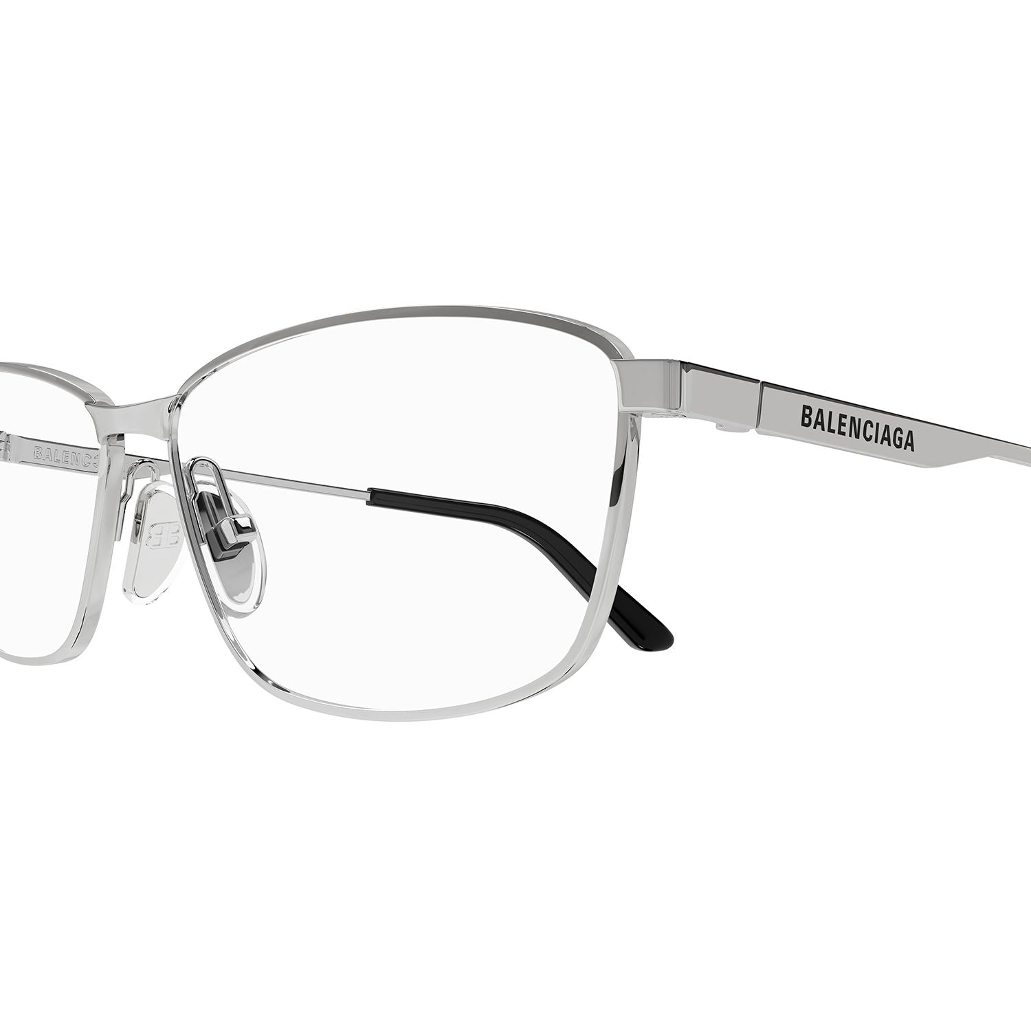 BB0283O Ruthenium metal Optical Frames - Shiny Light Ruthenium