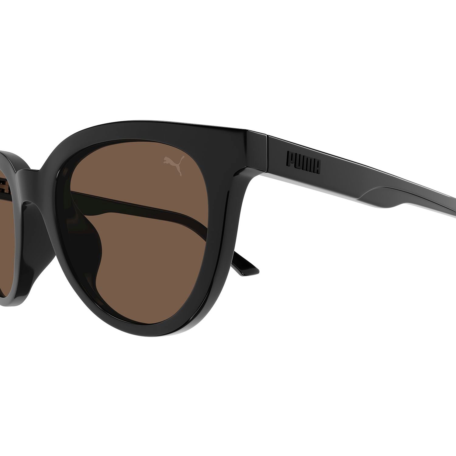 PJ0073S Black recycled acetate Sunglasses - Shiny Black