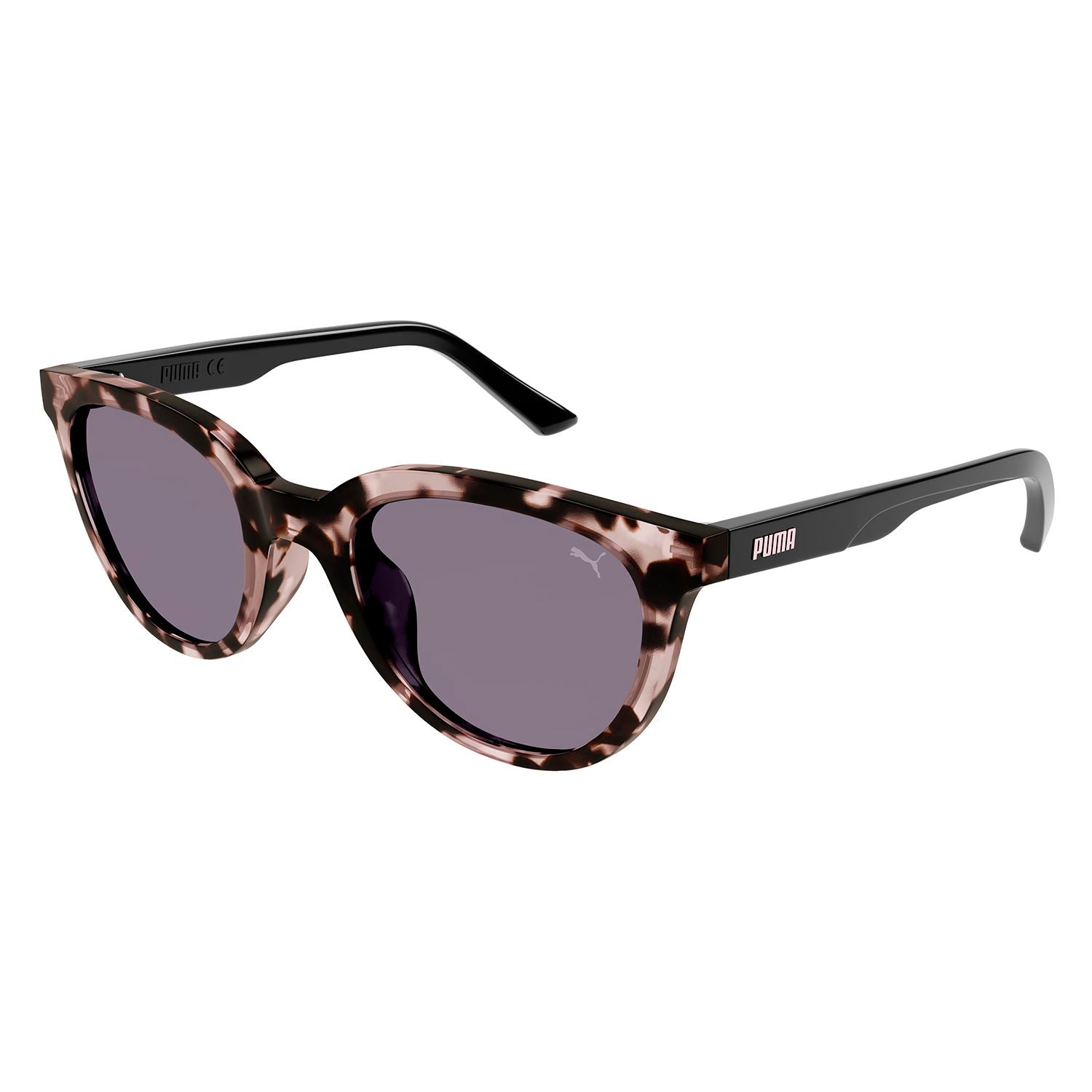 PJ0073S Havana recycled acetate Sunglasses - Shiny Pink Spotted Havana