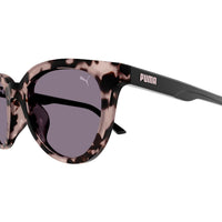 PJ0073S Havana recycled acetate Sunglasses - Shiny Pink Spotted Havana