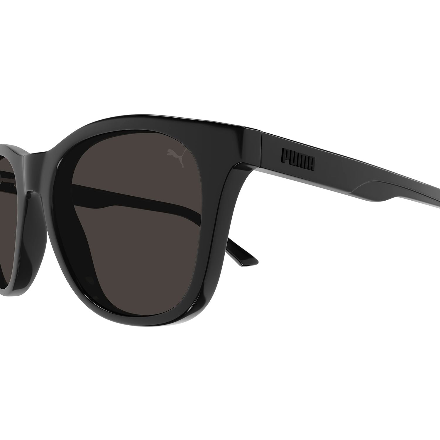 PJ0074S Black recycled acetate Sunglasses - Shiny Black