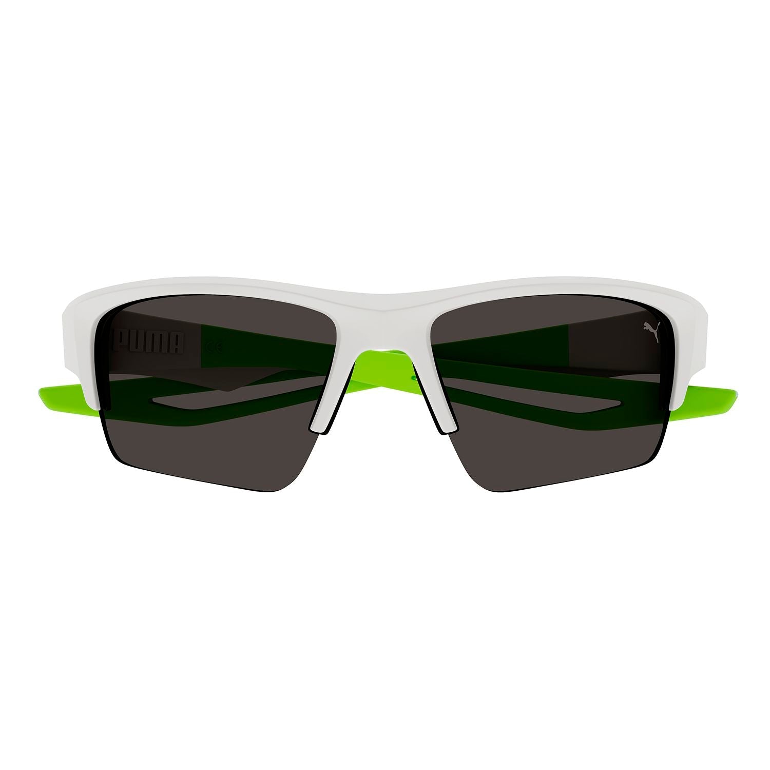 PU0400S Grey injection Sunglasses - Matte Solid White & Pantone Cool Grey
