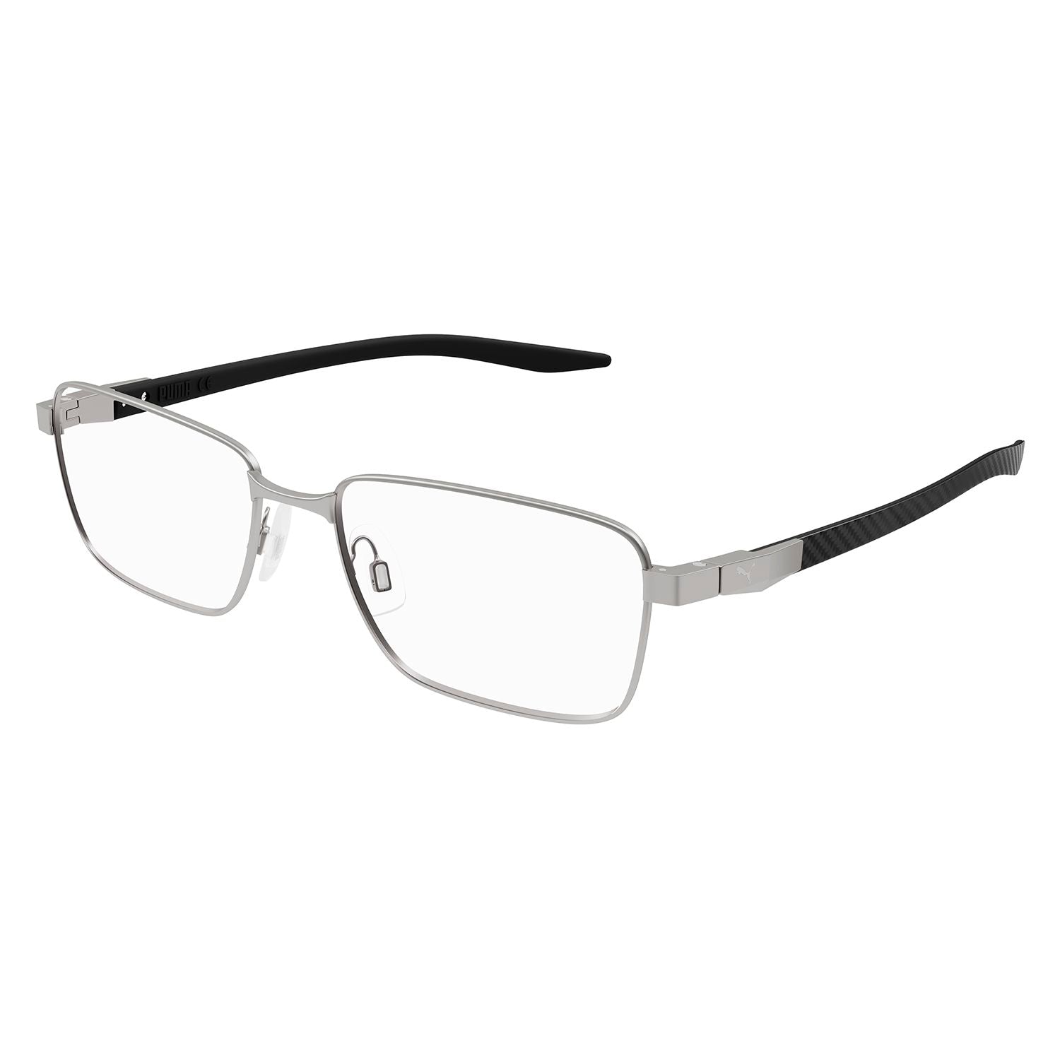 PU0421O Ruthenium metal Optical Frames - Semimatte Light Ruthenium