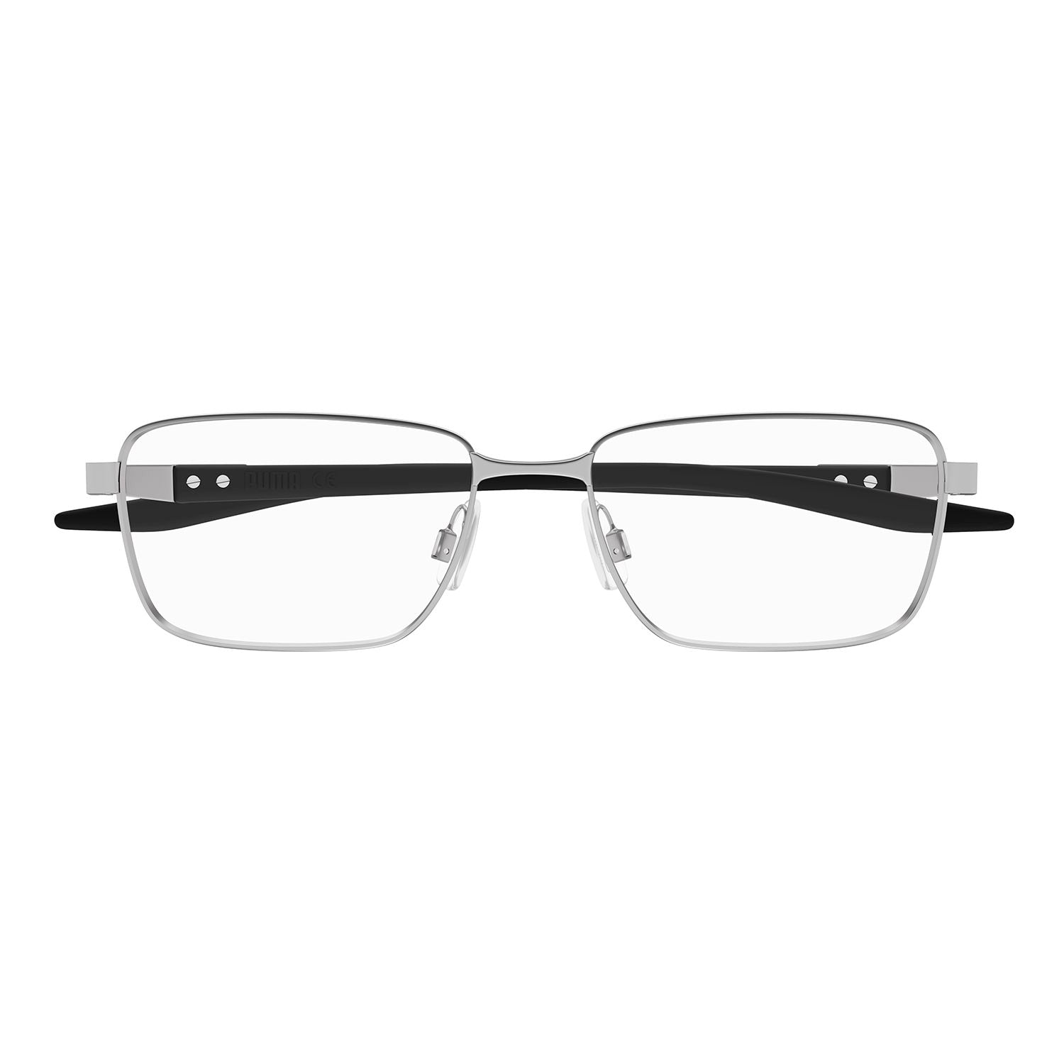 PU0421O Ruthenium metal Optical Frames - Semimatte Light Ruthenium