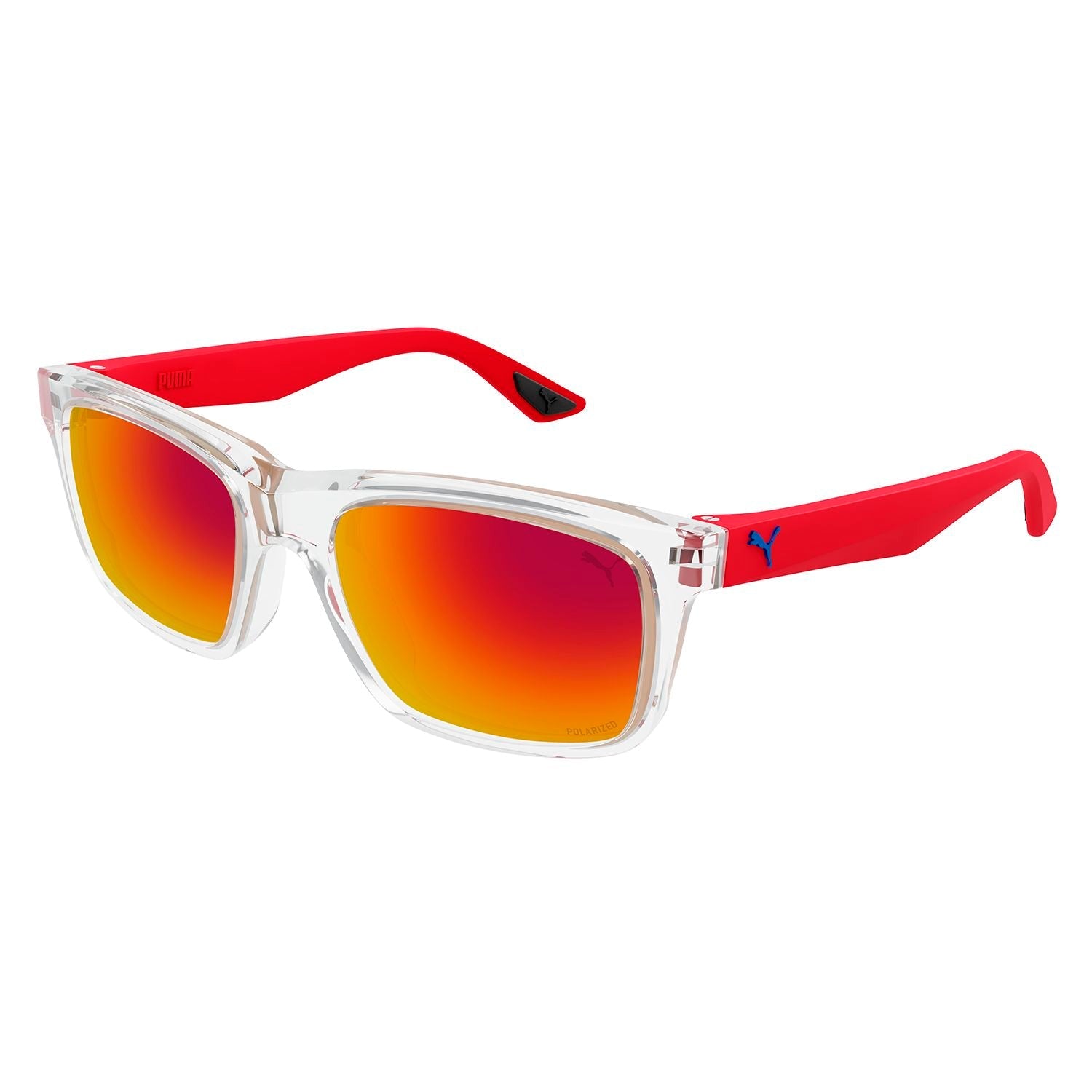 PU0402S Crystal crystal pantone injection Sunglasses - Shiny Transparent & Cool Grey
