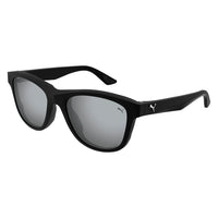 PU0401S Black injection Sunglasses - Matte Solid Black