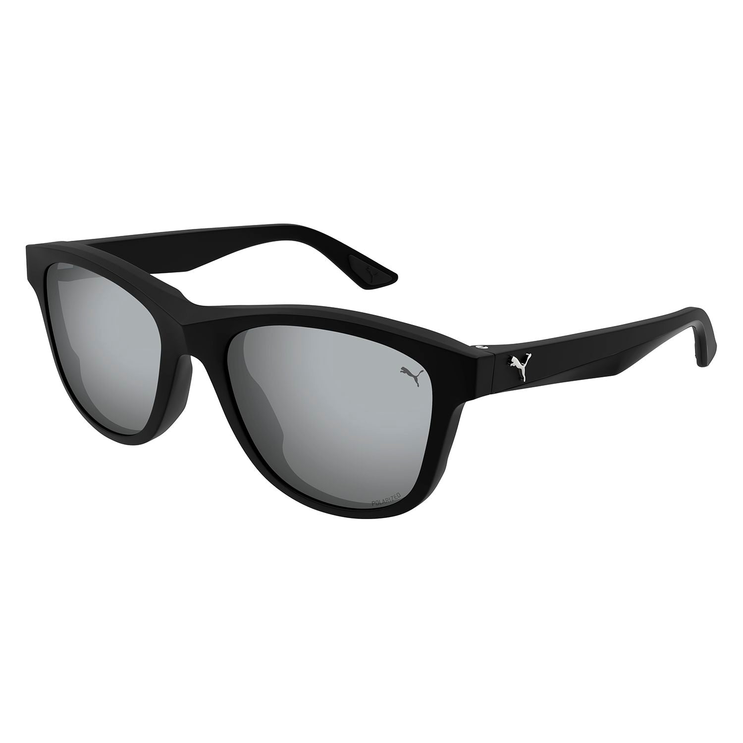 PU0401S Black injection Sunglasses - Matte Solid Black