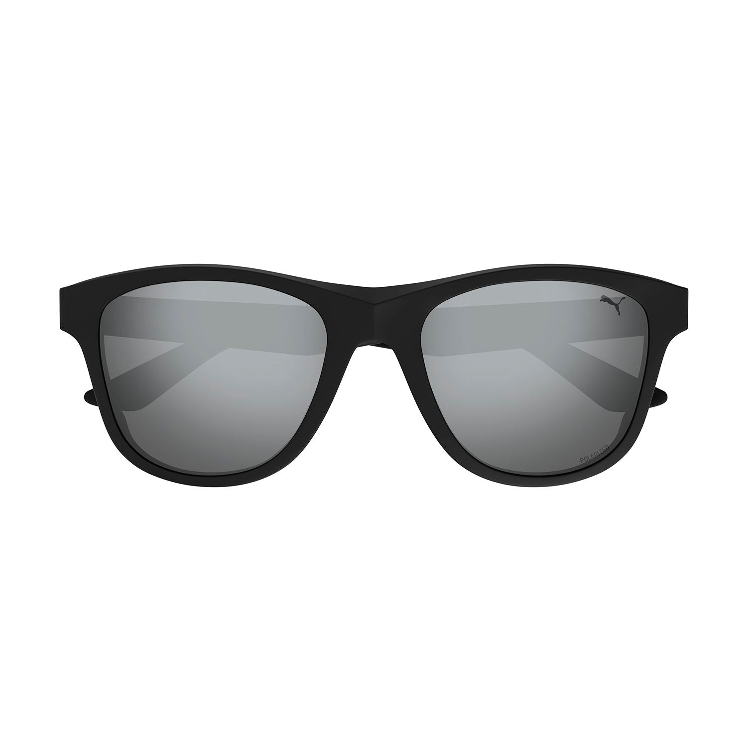 PU0401S Black injection Sunglasses - Matte Solid Black