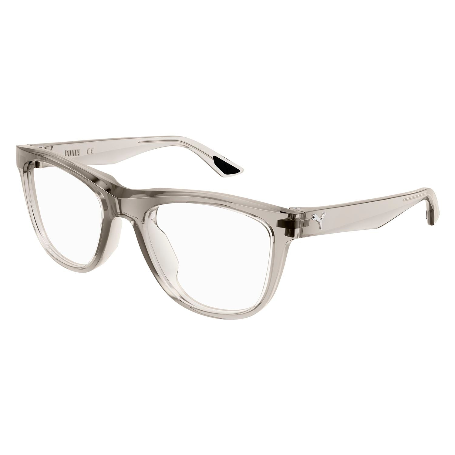 PU0404O Beige injection Optical Frames - Shiny Transparent Sand