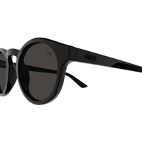 PU0428S Black injection Sunglasses - Shiny Black