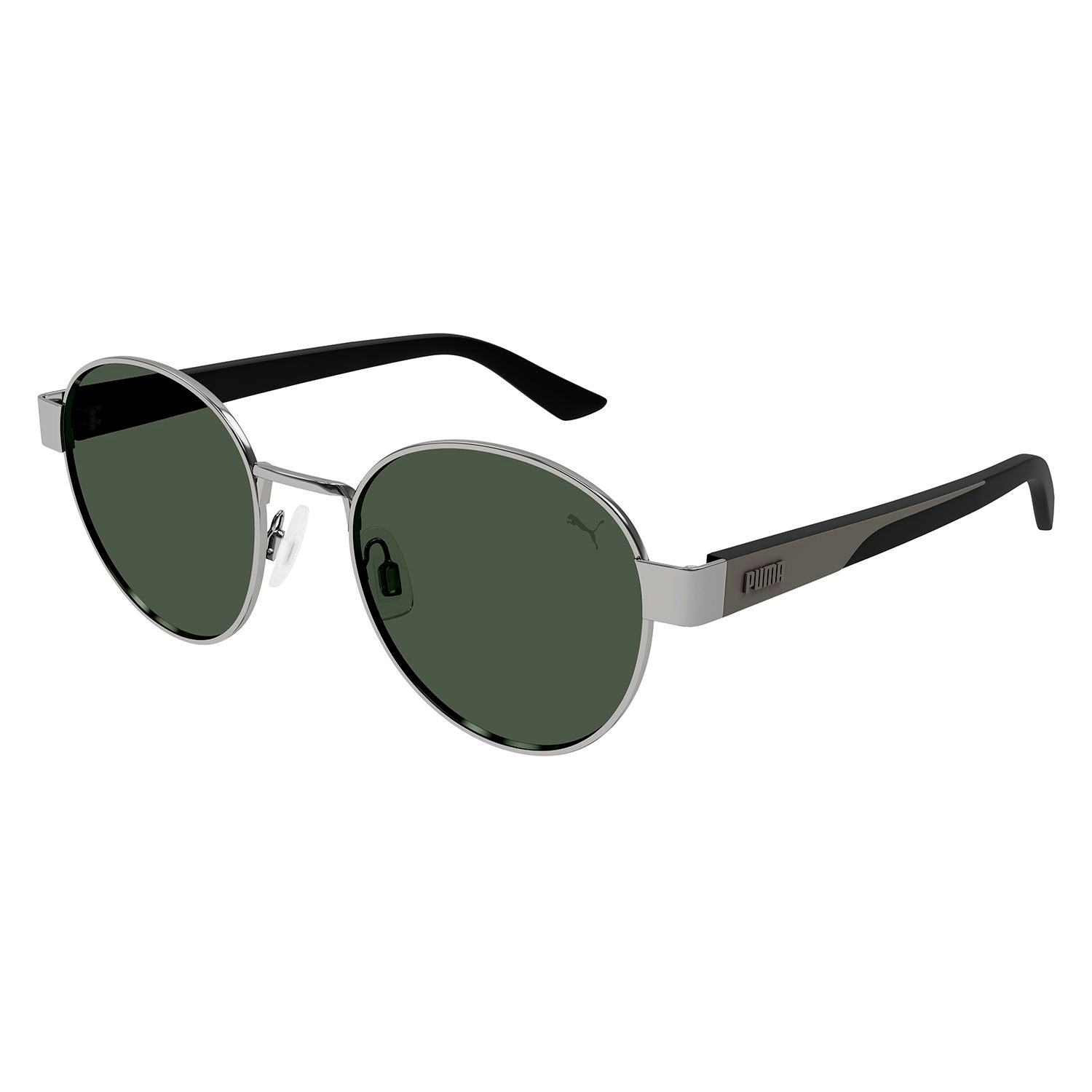 PU0429S Ruthenium metal Sunglasses - Shiny Light Ruthenium