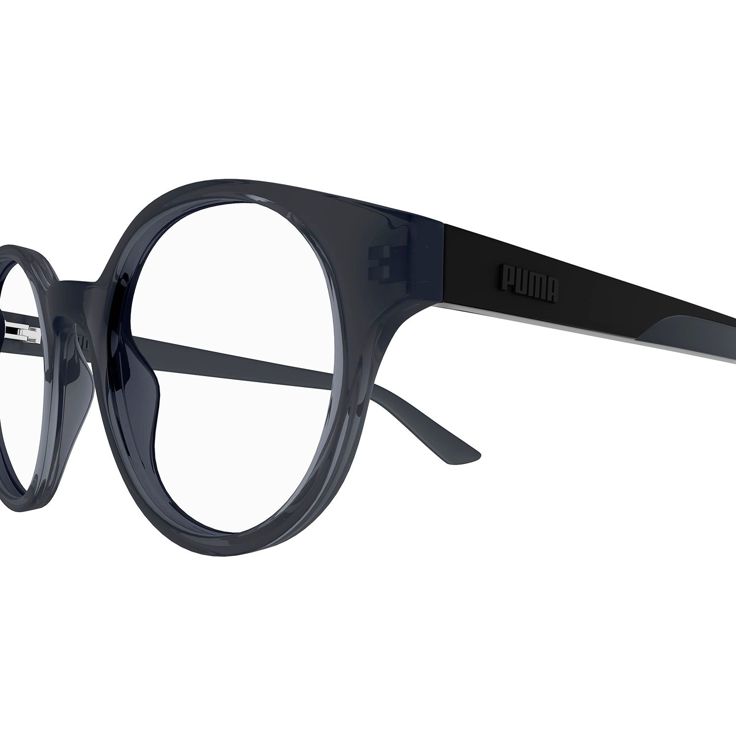 PU0432O Grey injection Optical Frames - Matte Transparent & Pantone Cool Grey