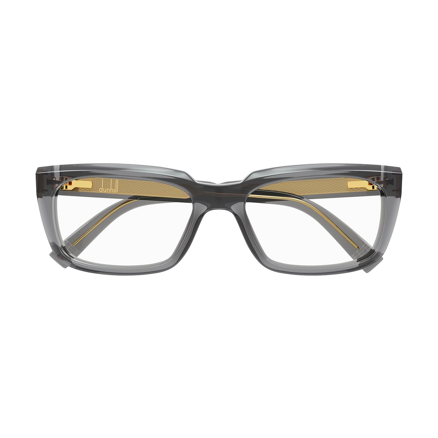 DU0056O Grey recycled acetate Optical Frames - Shiny Transparent Grey