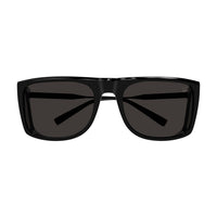 DU0054S Black recycled acetate Sunglasses - Shiny Solid Black