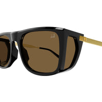 DU0054S Black recycled acetate Sunglasses - Shiny Solid Black