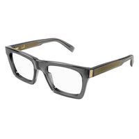 DU0058O Grey recycled acetate Optical Frames - Shiny Transparent Grey