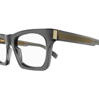 DU0058O Grey recycled acetate Optical Frames - Shiny Transparent Grey
