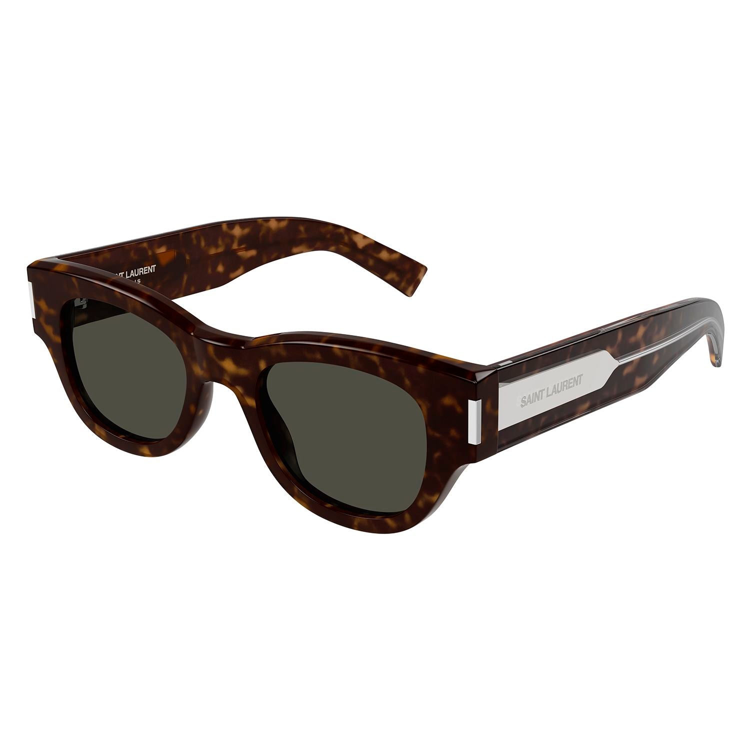 SL 573 Havana recycled acetate Sunglasses - Shiny Dark Havana