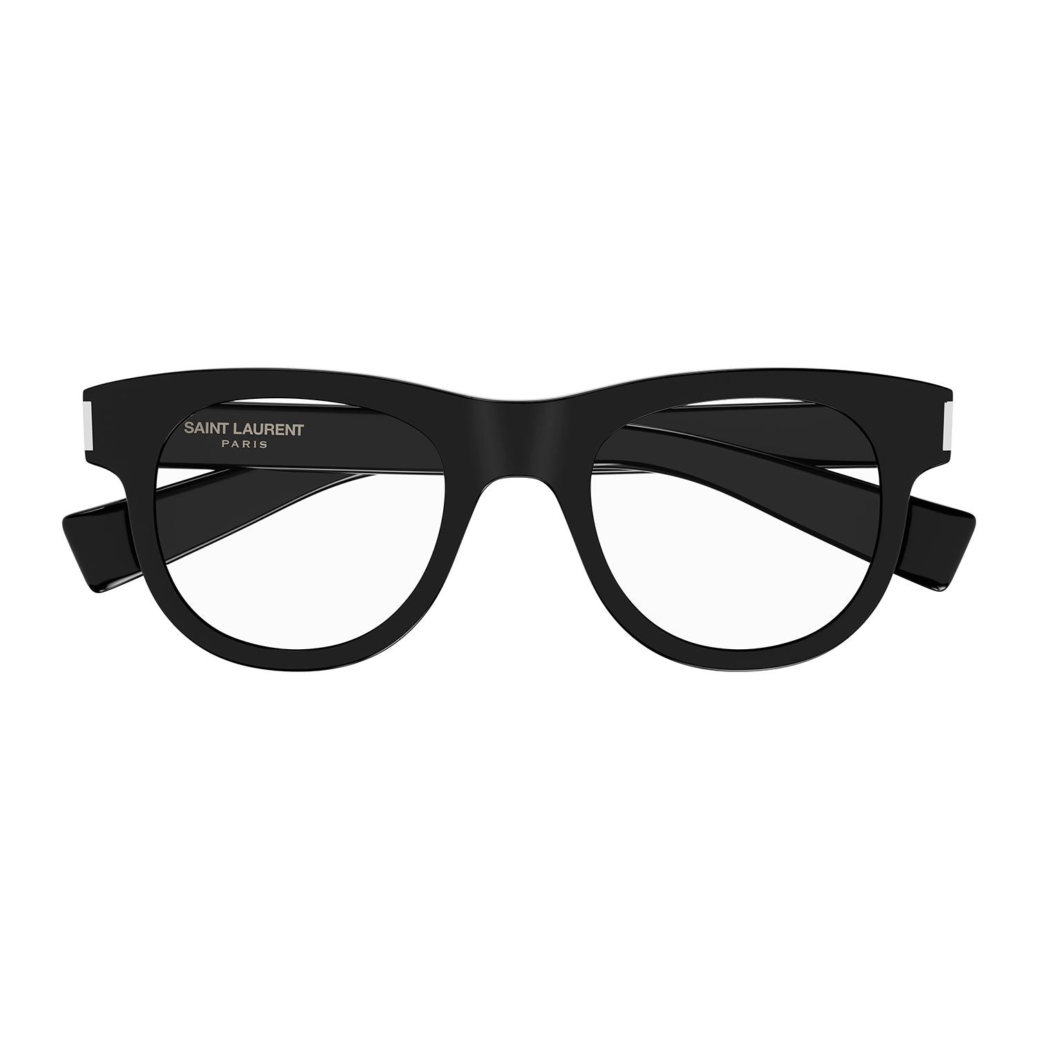 SL 571 Black recycled acetate Optical Frames - Shiny Solid Black