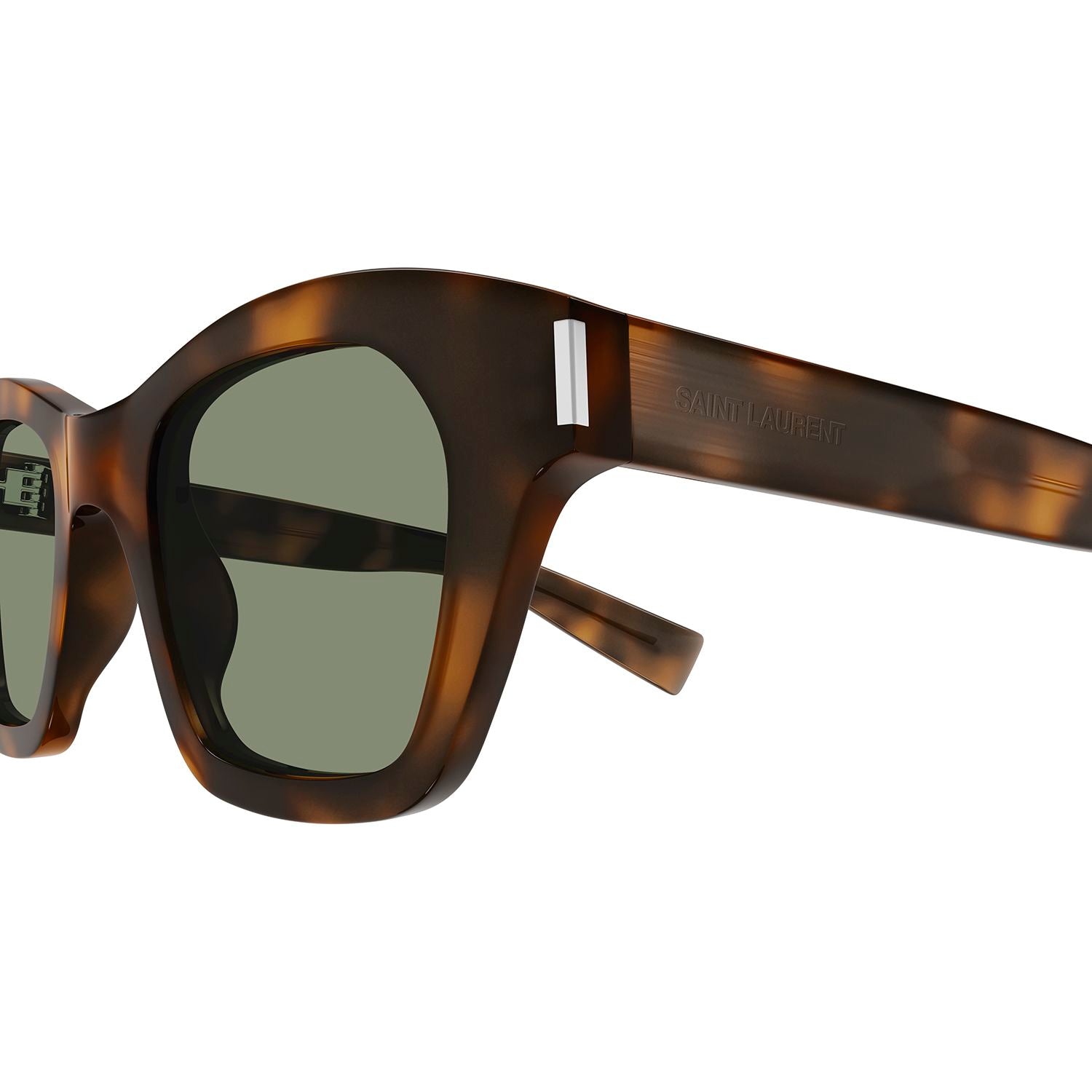 SL 592 Havana recycled acetate Sunglasses - Shiny Medium Havana