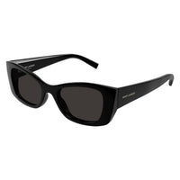 SL 593 Black injection Sunglasses - Shiny Black