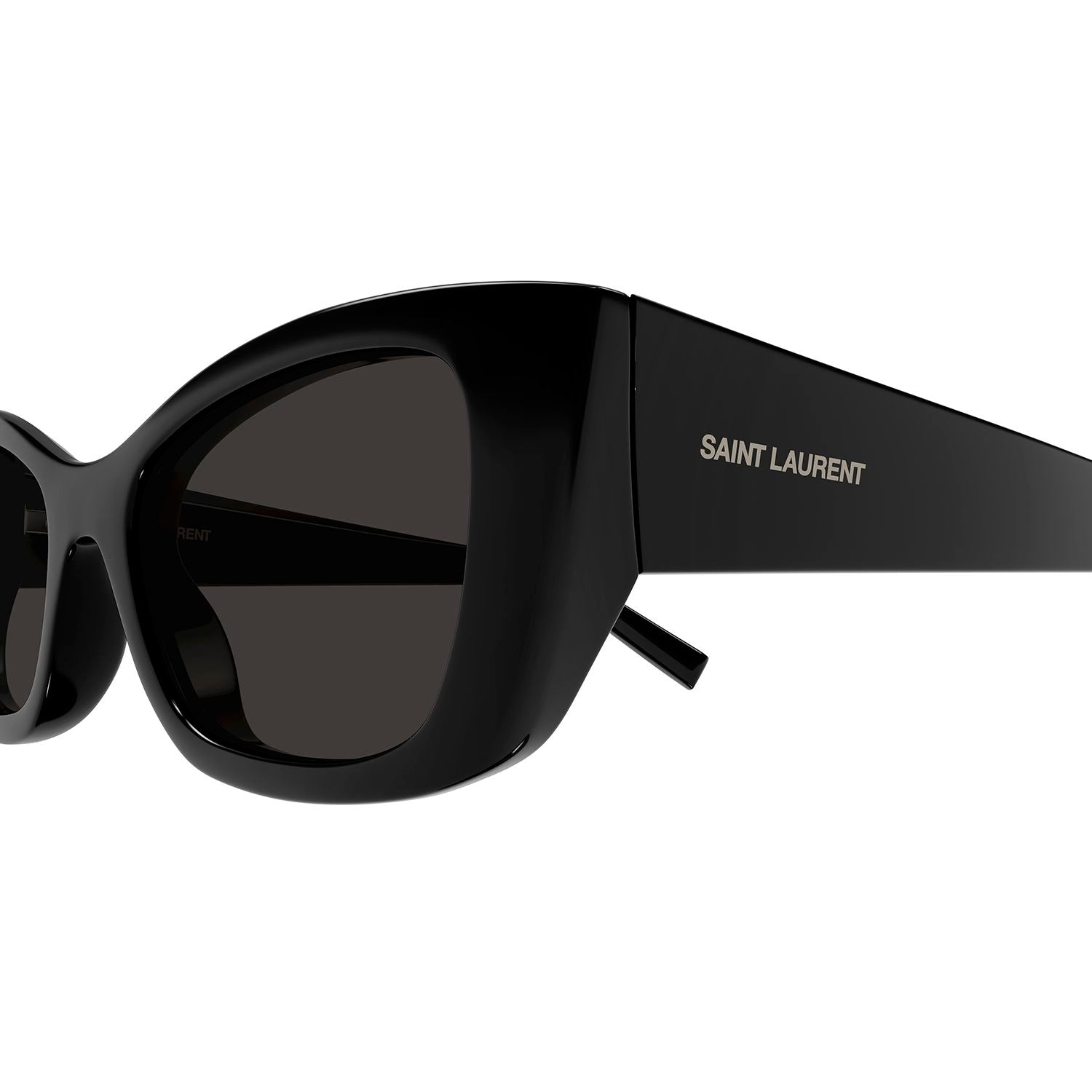 SL 593 Black injection Sunglasses - Shiny Black