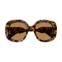CH0153S Havana recycled acetate Sunglasses - Brown Flame