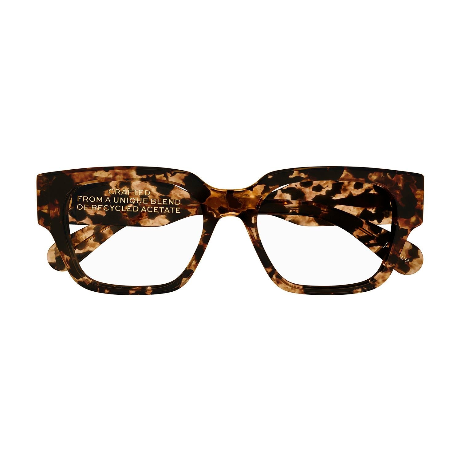 CH0150O Havana recycled acetate Optical Frames - Amber Brown