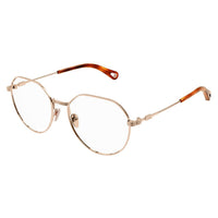 CH0180O Gold metal Optical Frames - Shiny Rose Gold