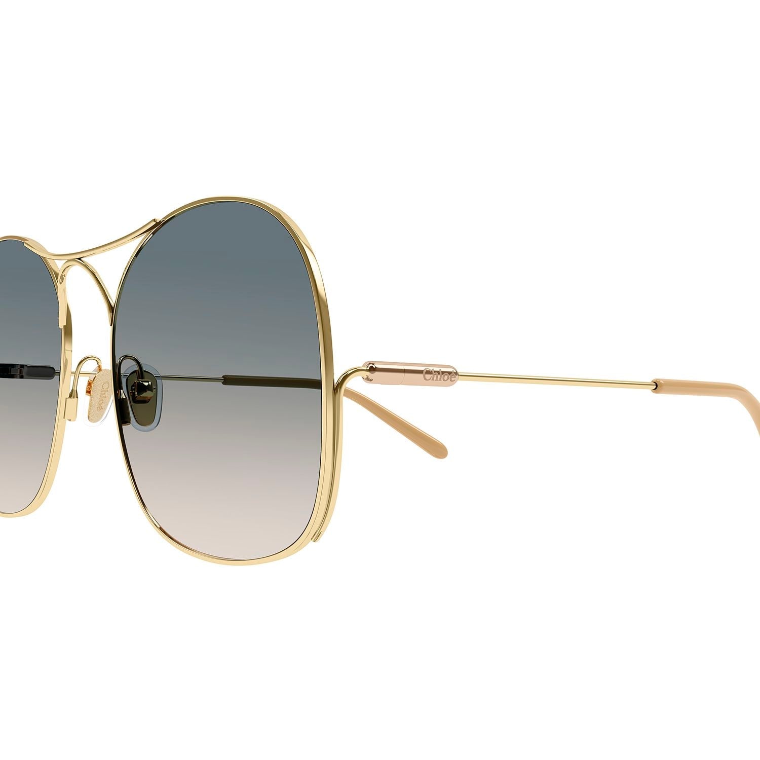 CH0164S Gold metal Sunglasses - Shiny Classic Gold