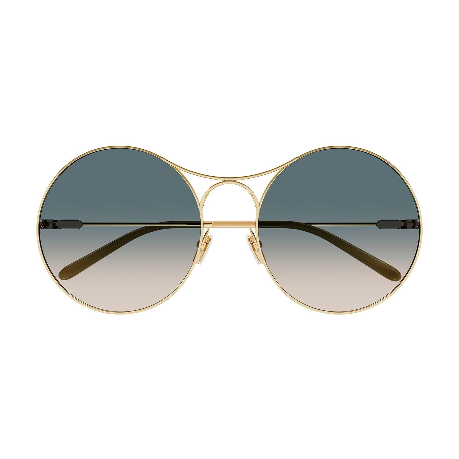CH0166S Gold metal Sunglasses - Shiny Classic Gold