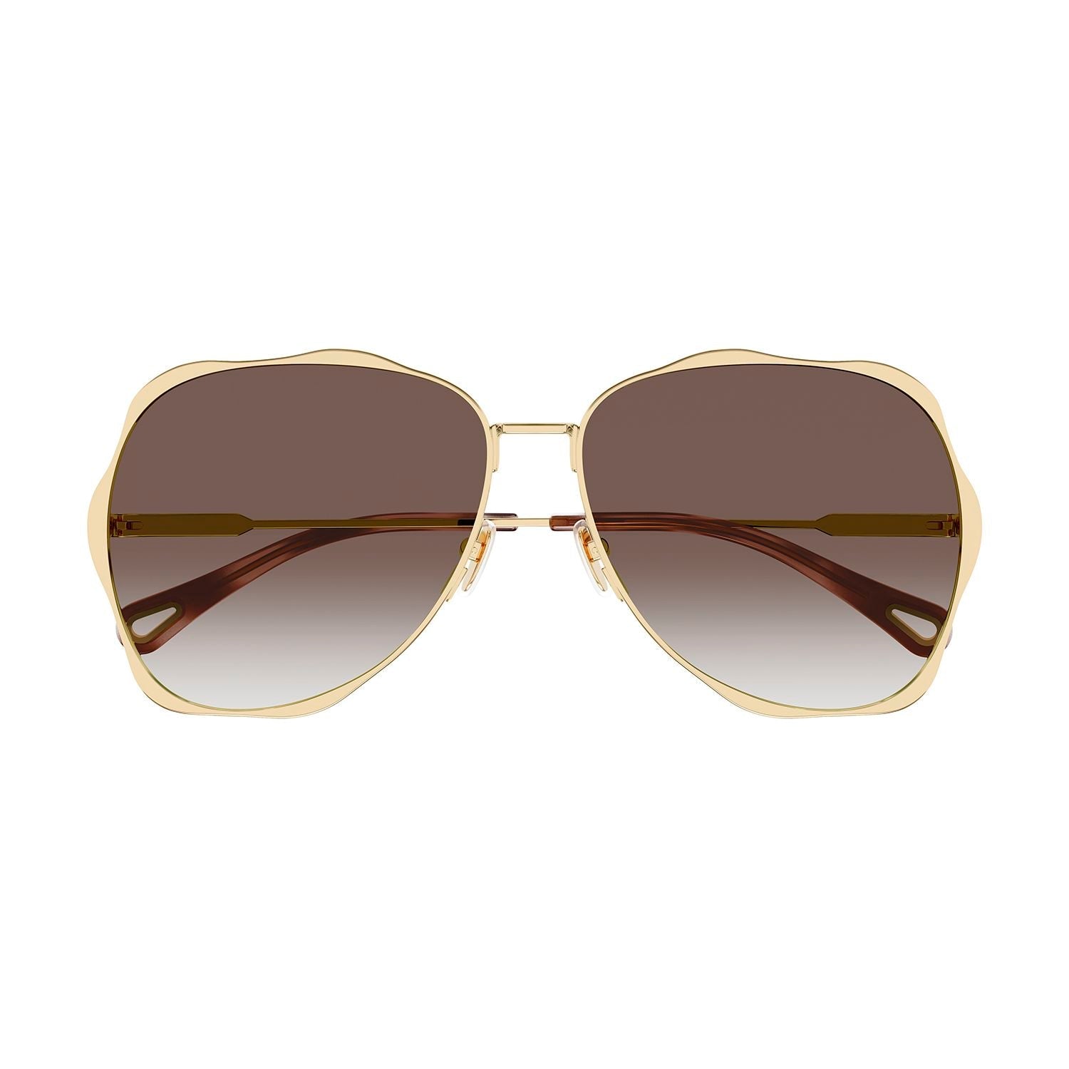 CH0183S Gold metal Sunglasses - Shiny Classic Gold