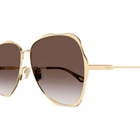 CH0183S Gold metal Sunglasses - Shiny Classic Gold